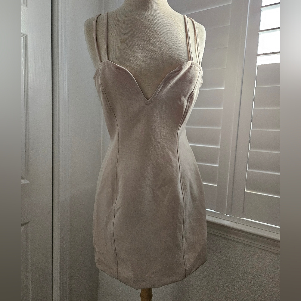 Zara Strapply sleeveless bodycon minidress size L